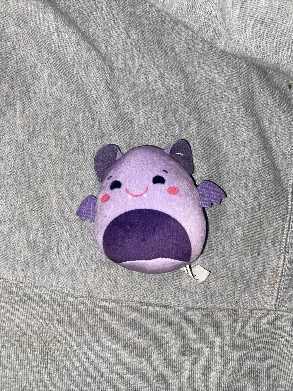 Zumirez purple plush bat